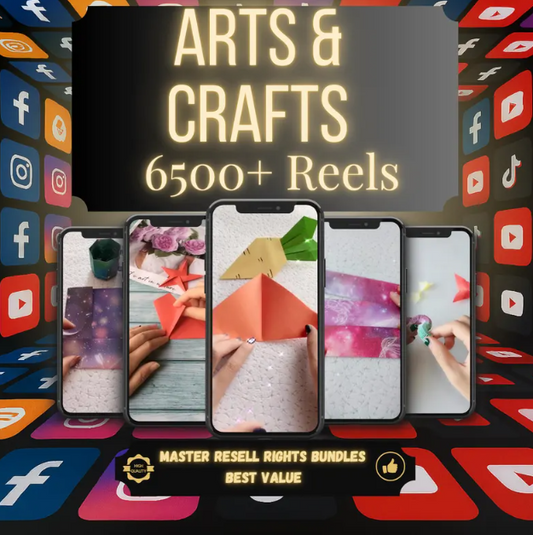 6500+ Arts & Crafts Reels Bundle
